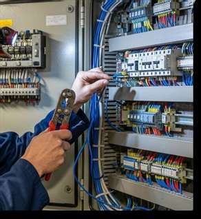 Electrical fault finding on a control panel
